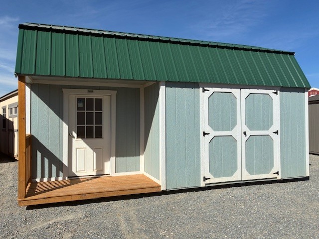 Lofted Barn Side Porch - 10x20